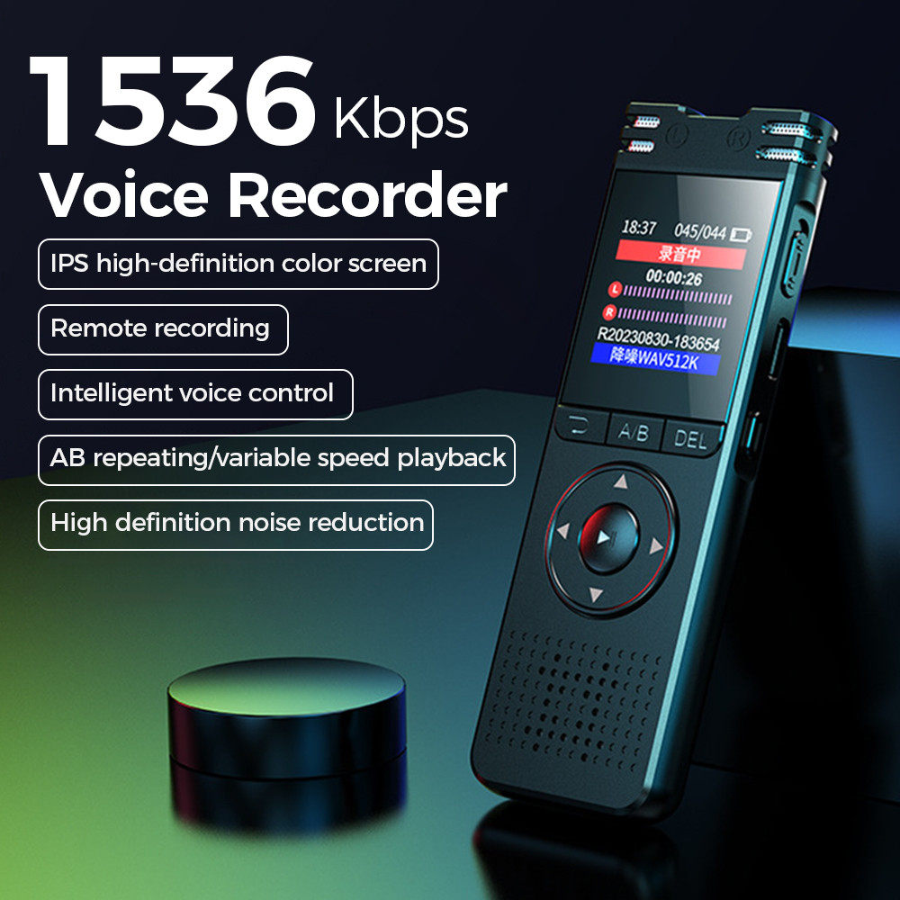Mini Digital Voice Recorder High-Quality Audio Voice Activated Recorder ...