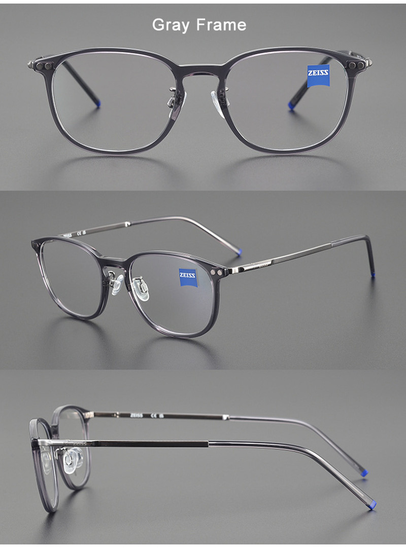 ZEISS ZS22704 Eyewear Non-allergic Pure Titanium Leg Light-weight Male ...