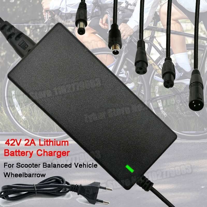 5 Embouts Inclus Chargeur 42V 2A trottinettes électriques livraison