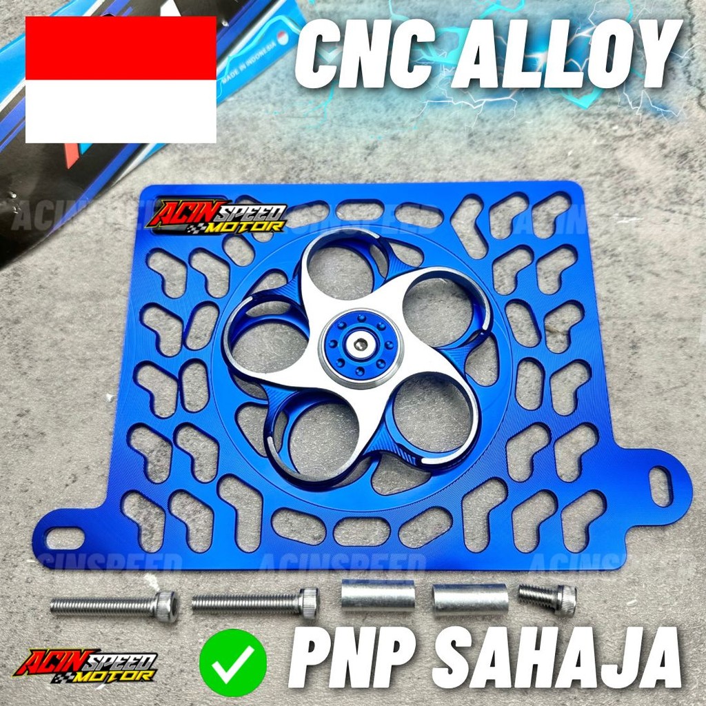 YAMAHA NMAX NVX155 Radiator Cover Spinner/ CNC ALLOY COOLANT SPINNER ...