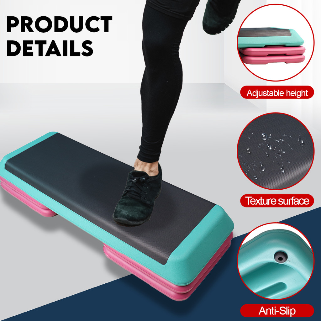 Vigor Fitness Professional Aerobic Stepper Exercise Fitness Stepboard ...