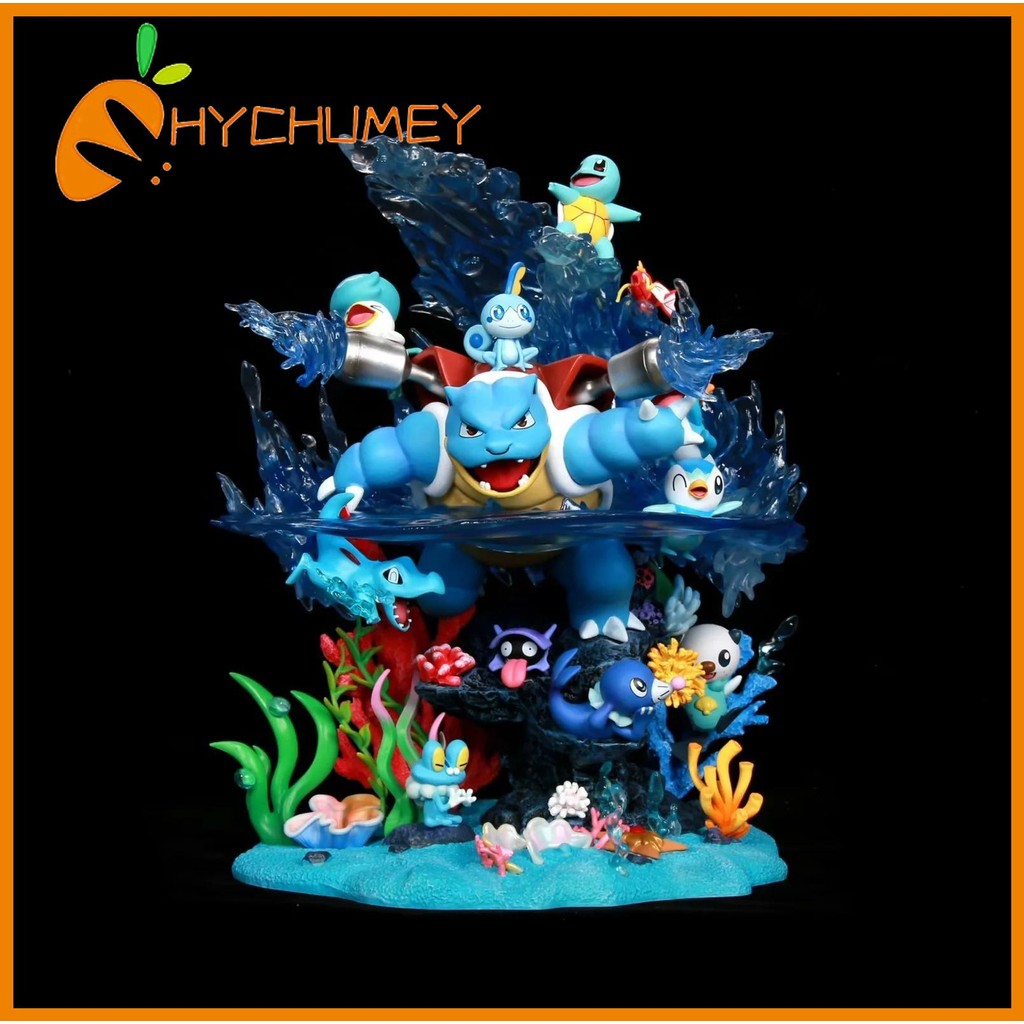 Pet Pvc Captivating Sprite Gk Charizard Squirtle Dragon Complete Set ...