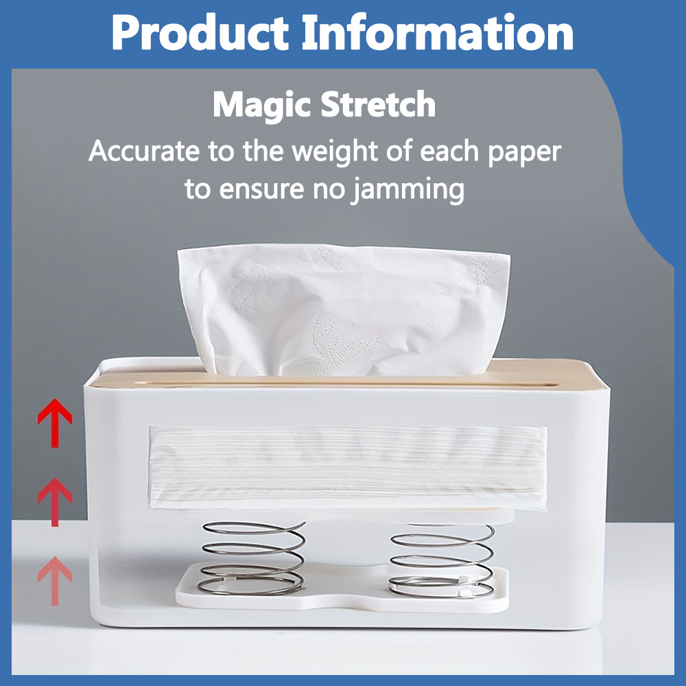 [2PC] Borong365 Tissue Container Lifting Spring Tissue Box Spring ...