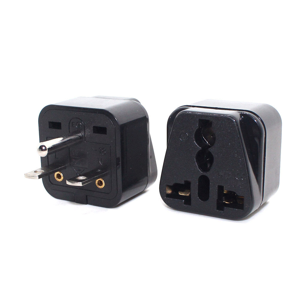 Universal AC Power Socket Adapter EU/US/AU/UK To North American Nema 6 ...