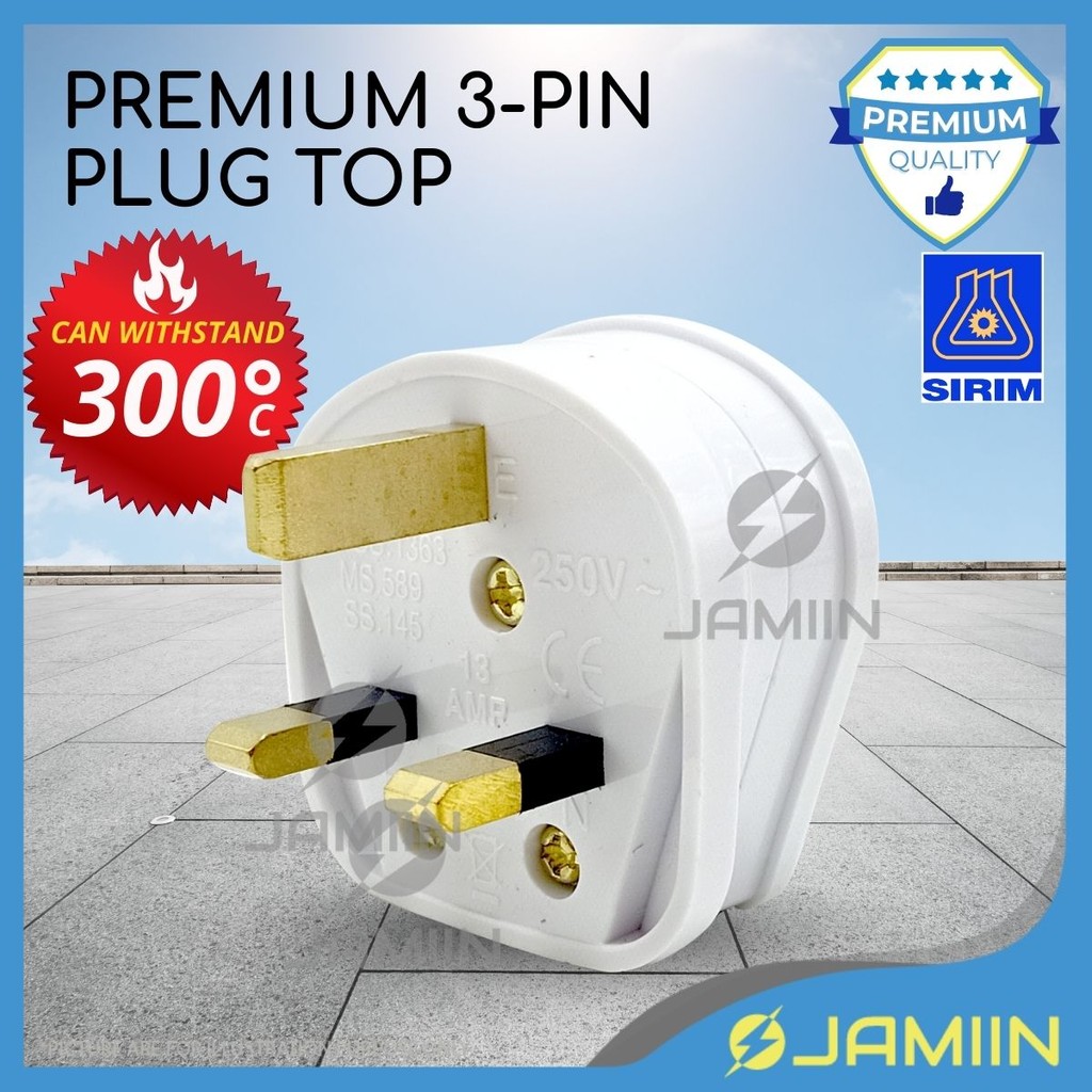 SIRIM 13A HEAVY DUTY Plug 13A Plug Fused UK PLug Socket Tahan Panas ...
