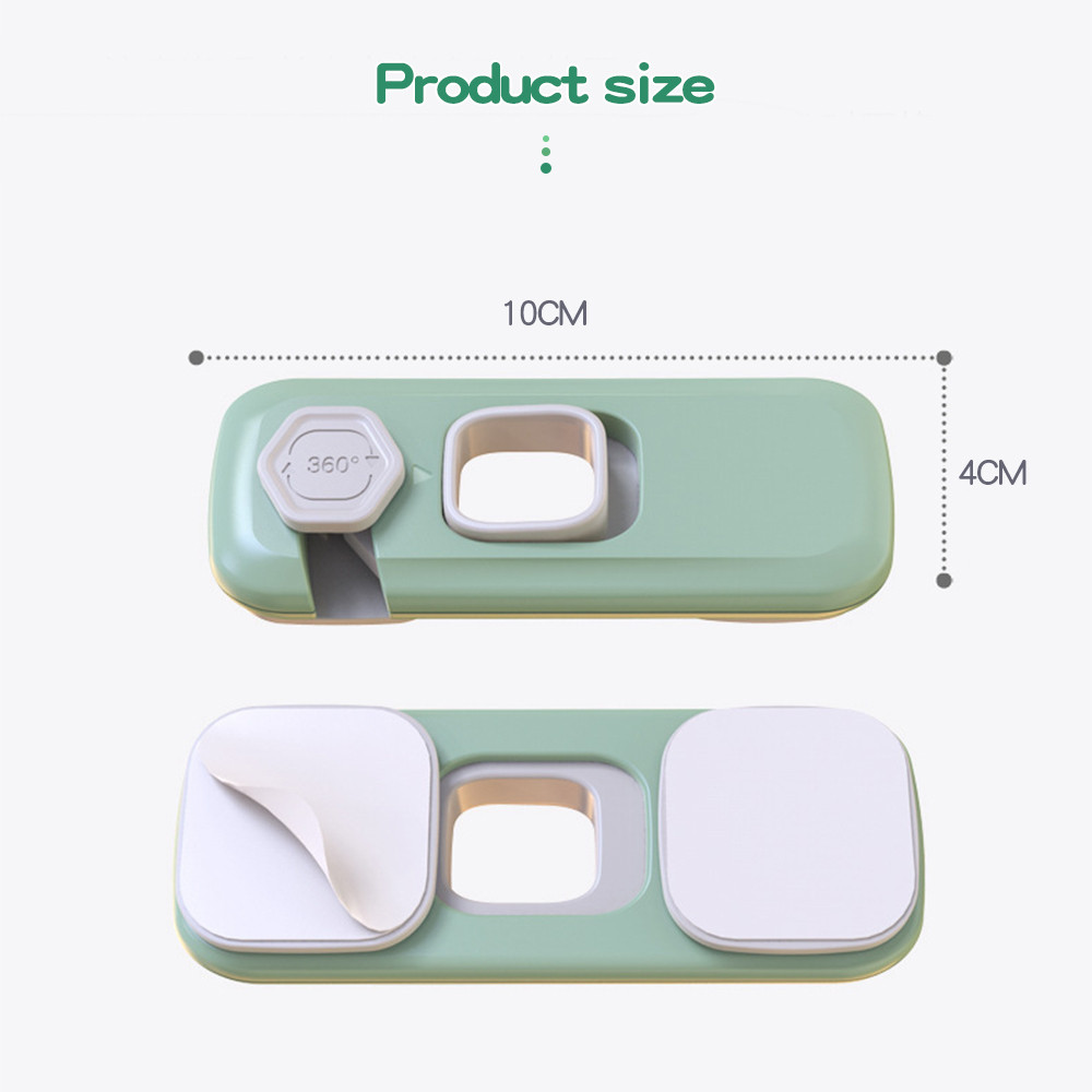 lakoe Child Baby Safety Lock 360° Rotating Cabinet Door Drawer Security ...