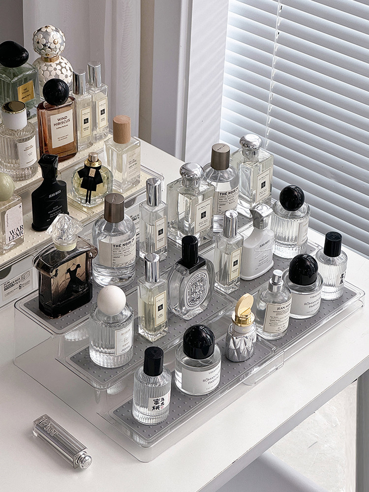 Perfume Tray Organizer Expandable Display Stand Perfume Rack Organizer ...