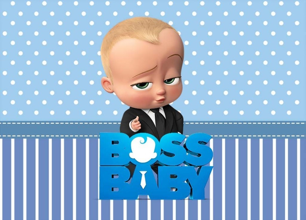 Disney Boss Baby Theme Birthday Party Decoration Backdrop Boy or Girl ...