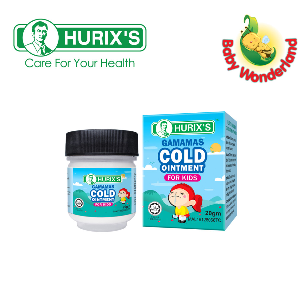 Hurix Gamamas Cold Ointment for Kids - 20g | Shopee Malaysia