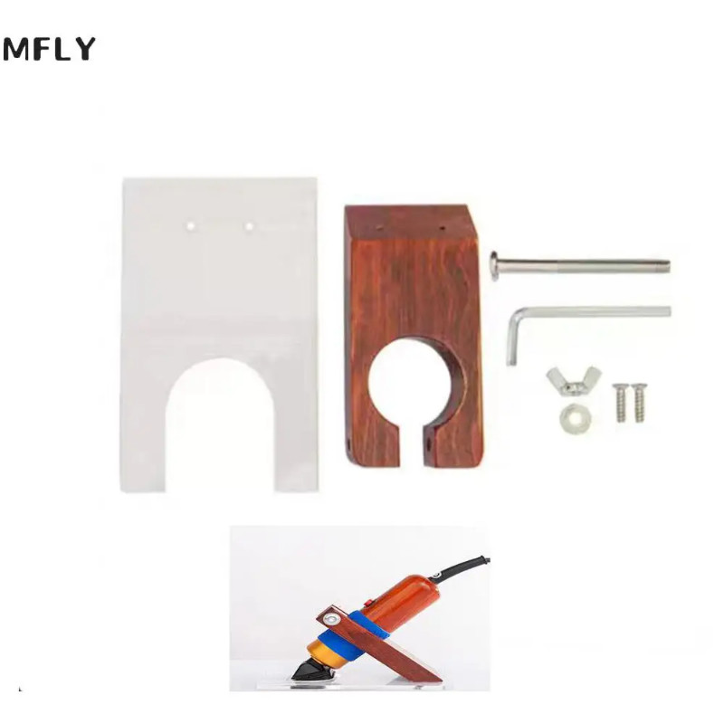 Supporto Per Tagliatappeti Zalati - Guida In Legno E Acrilico Per Tosatura Precisa Tappeti Fai Da Te - Foto 7