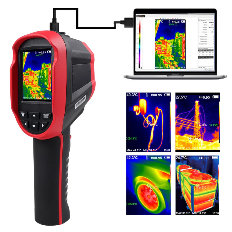 ET692B Handheld Infrared Sensors Thermal Imager Resolution 640*480 ...