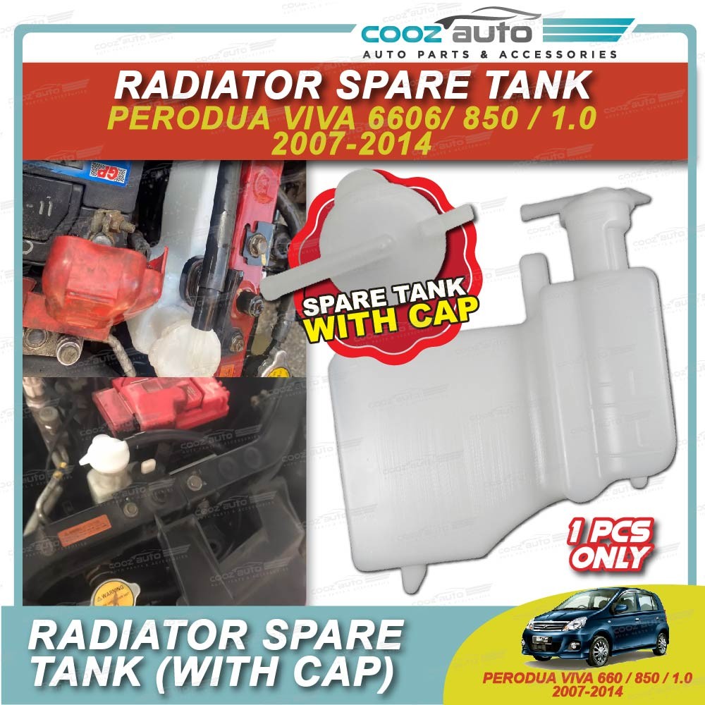 Perodua Viva 660 / 850 1.0 2007 - 2014 Radiator Water Spare Tank Second ...