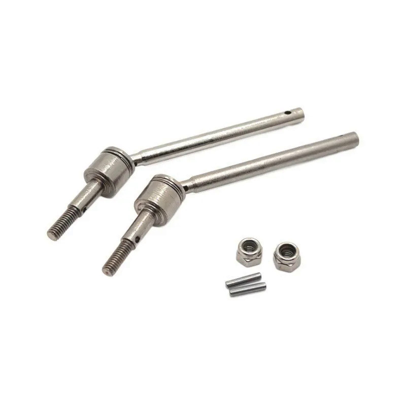 Front Rear Axle Full Vehicle Bearings Direct Axis CVD for 1/12 MN128 ...