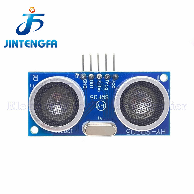 Produktbild von HY-SRF05 Ultraschallsensor Modul 2er-Pack – 5V, 2-450 Cm, Für Arduino & Distanzmessung