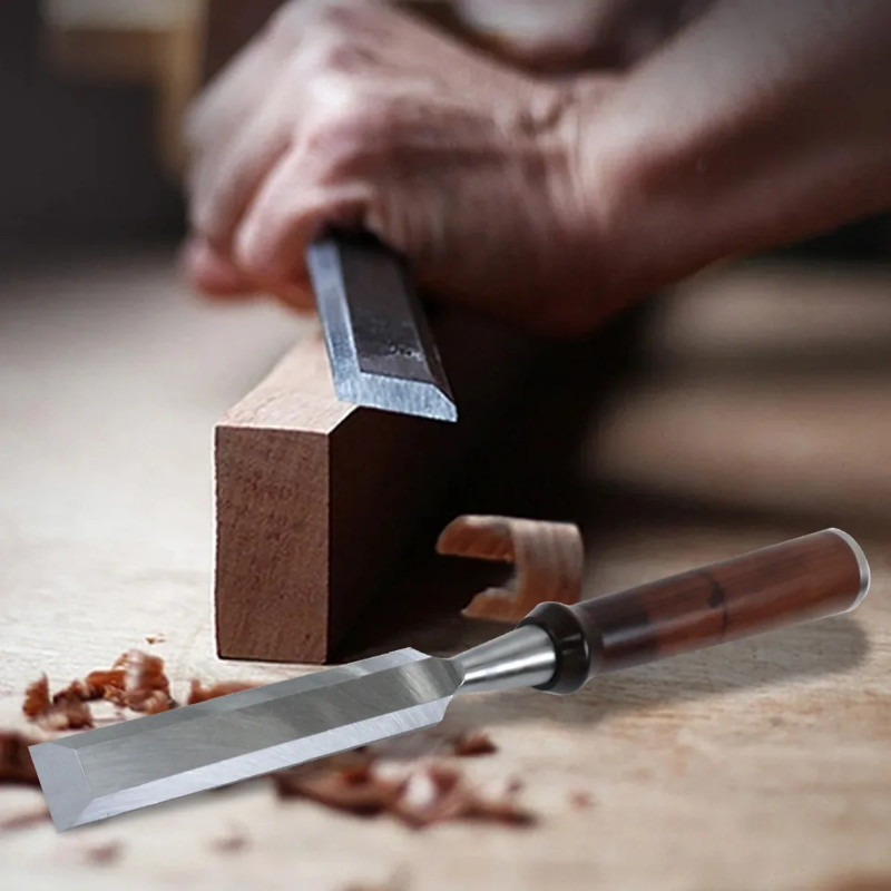 Finely Crafted Wood Chisel for Woodworking,Cr-V Steel Bevel Edged Blade ...