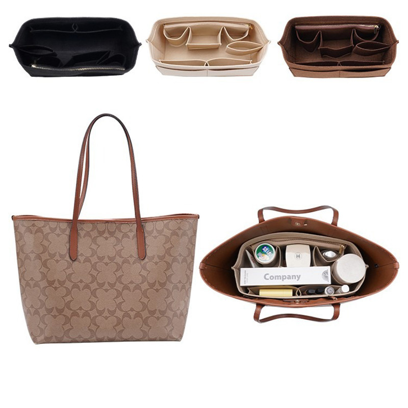 Felt Inserted Into The Bag Organizer for C-ach City Bag Tote Bags ...