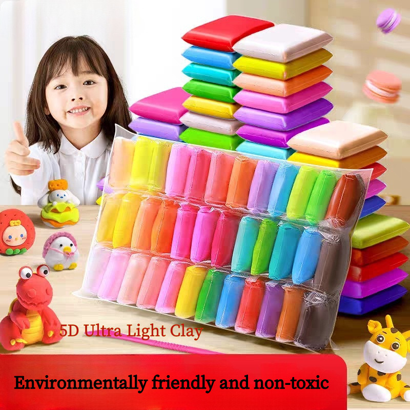 COD Super Light Clay Butter Slime/Air Dry Clay Set 12/24/36colour ...