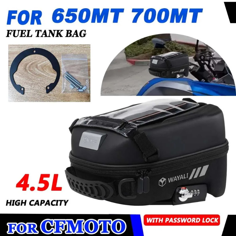 HIPATU Motorrad Abdeckplane für CFMOTO 700MT 800MT 650MT 650 800 700 MT