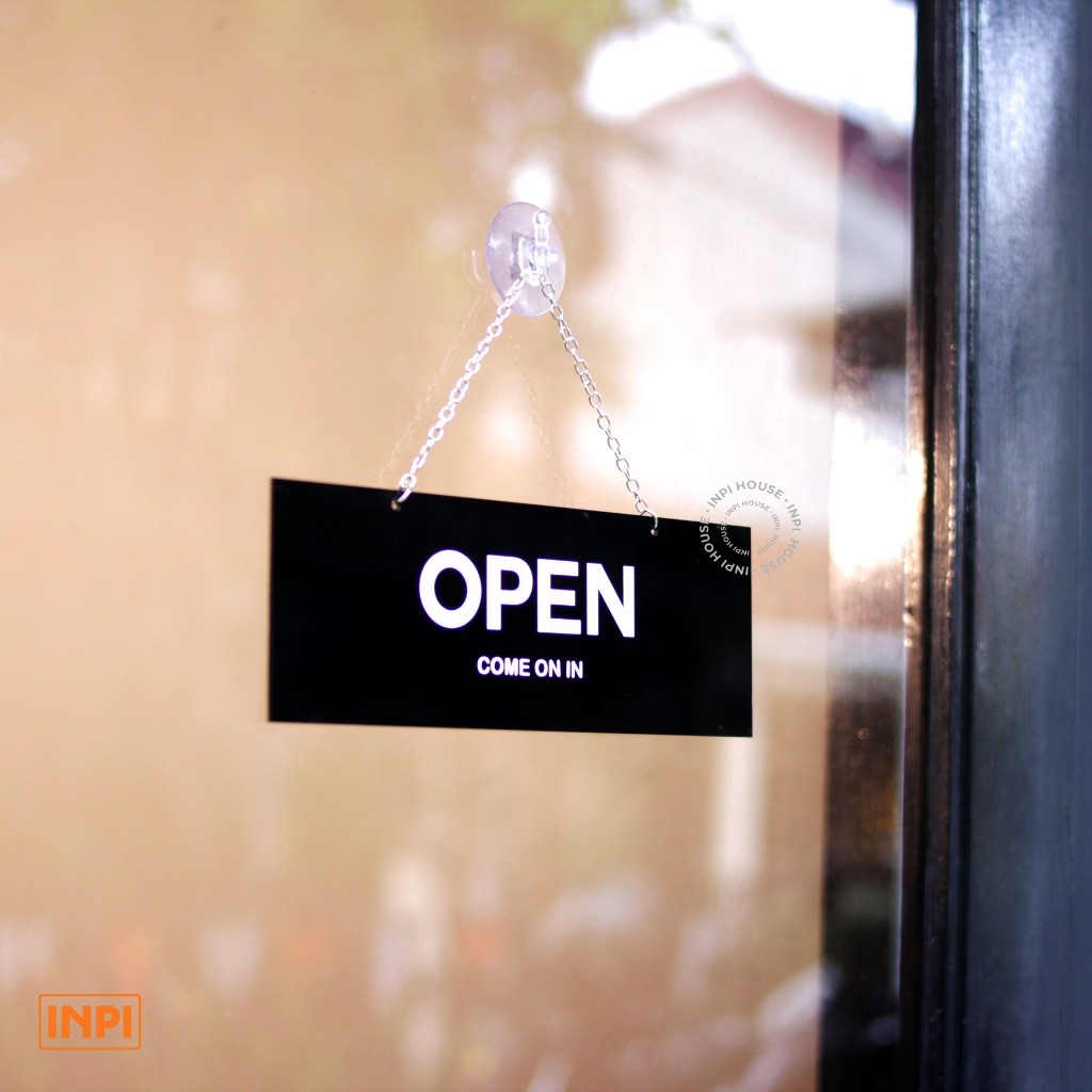 in stock Open closed sign board - open close sign - acrylic open closed ...