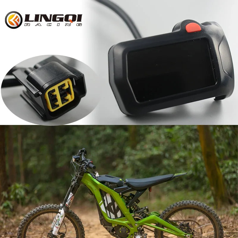 LINGQI RACING Motorcycle Ride Speedometer Odometer Speed Counter Code ...