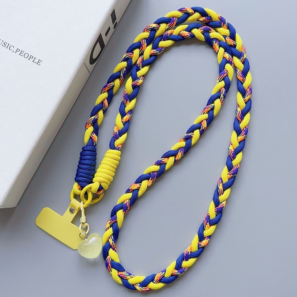 Colorful Braided Rope Fashion Diagonal Strap Rope Anti-Lost Strong ...