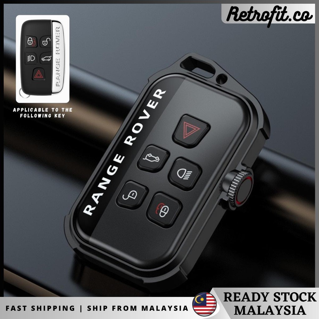 🇲🇾 Range Rover Aluminum Car Key Casing Screw-free Fully Protected ...
