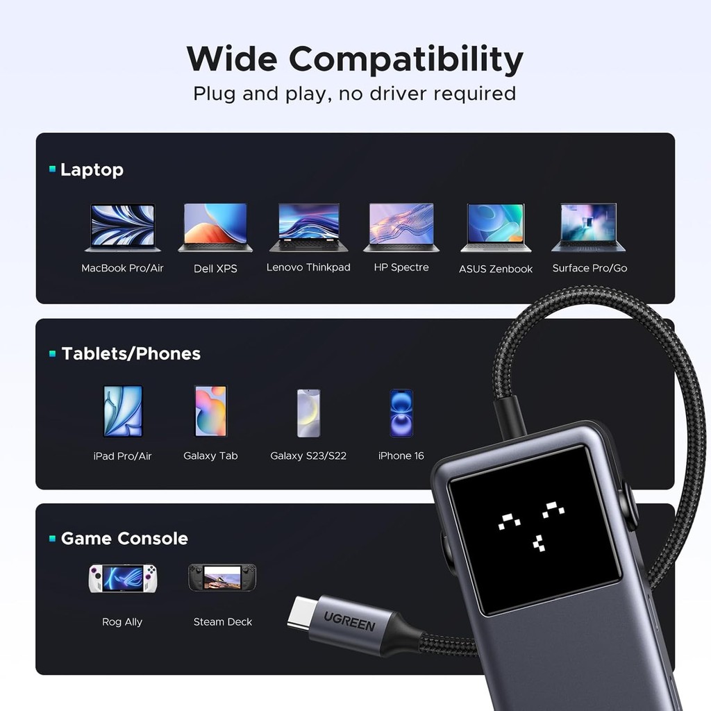 Elgato USB Hub – Für Stream Deck , 2 USB-C-Anschlüsse/2 USB-A