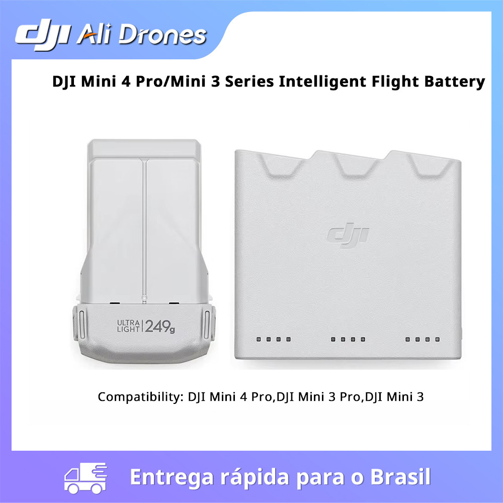 Batería DJI Mini 3 / Mini 3 Pro / Mini 4 Pro – 3850 MAh, Vuelo Largo, Carga Rápida, ¡ideal Para Tus Aventuras Aéreas!