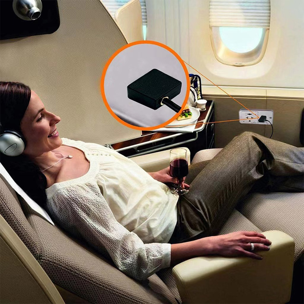Converter For Airplane Travel Headphone 3.5mm airplane headphone ...