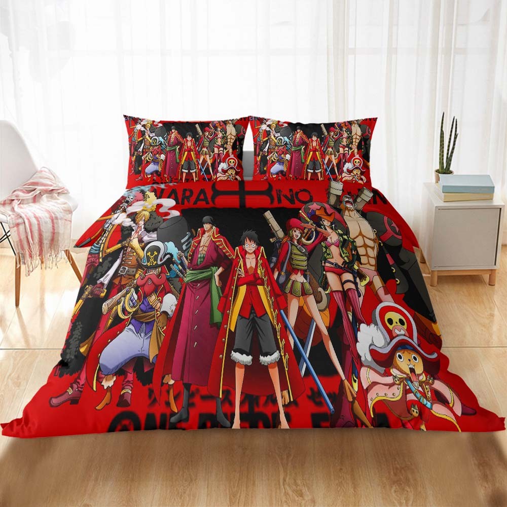 in stock NEW COD COD ONE PIECE 3IN1 Bedsheet Set Single Double Queen ...