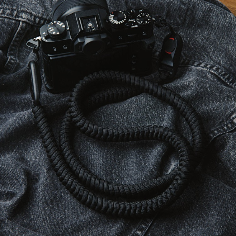Camera Strap Universal Quick Release Buckle Woven Rope Style Retro Fuji ...