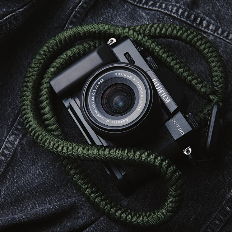 Camera Strap Universal Quick Release Buckle Woven Rope Style Retro Fuji ...