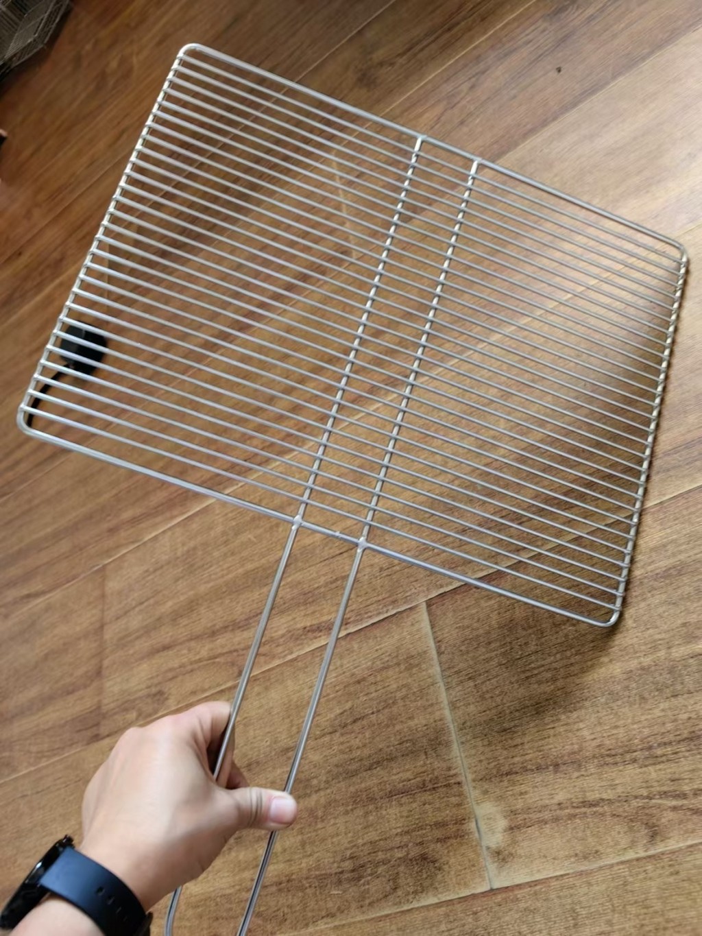 304 Stainless Steel Mesh Custom Barbecue Grate Pork Rack Strip Barbecue ...