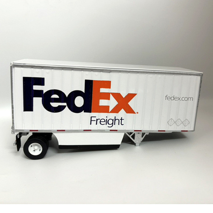 DM 1/50 Alloy Fedex Fedex Sea Truck Semi-Trailer Container Container ...