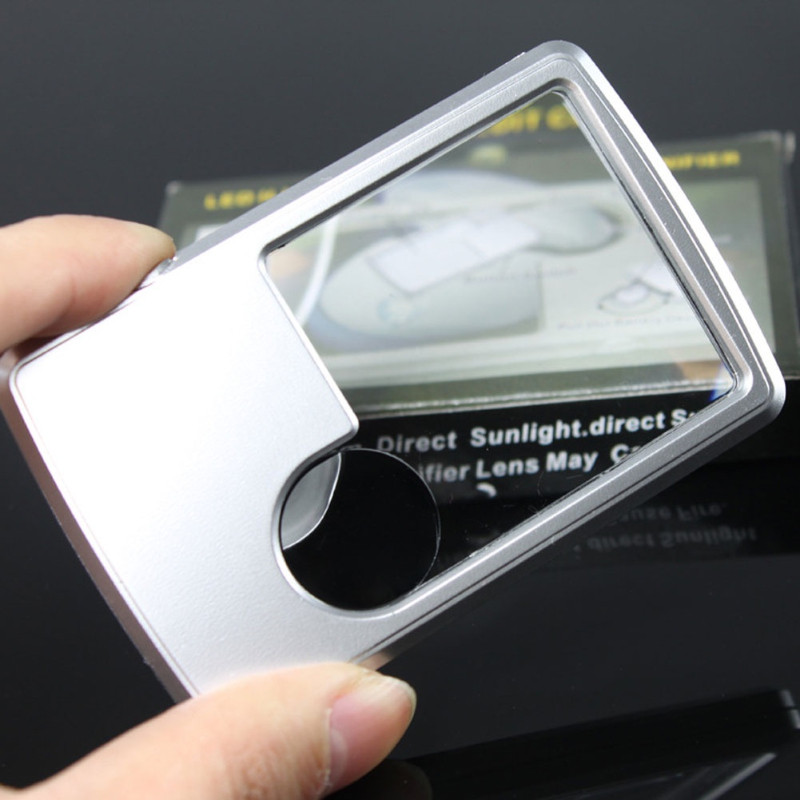 LED Magnifying Reading Glass3X 6X Handheld Reading Magnifier Glass with ...