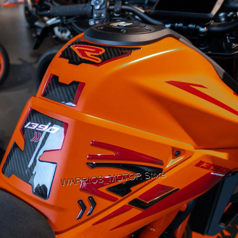 For KTM 1390 Super Duke R+Evo- 2024 3D Resin Protective Sticker Tank ...