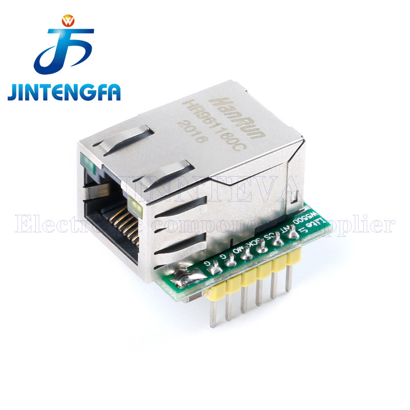 W5500 Ethernet USR-ES1 Ethernet Modul Mit W5500 Chip – SPI Zu LAN Konverter Für Netzwerk-Projekte ENC28J60 Netzwerkmodul