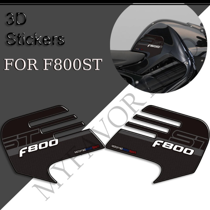 For BMW F800ST F 800 S ST F800 F800S Stickers Decals Protector Gas Fuel ...