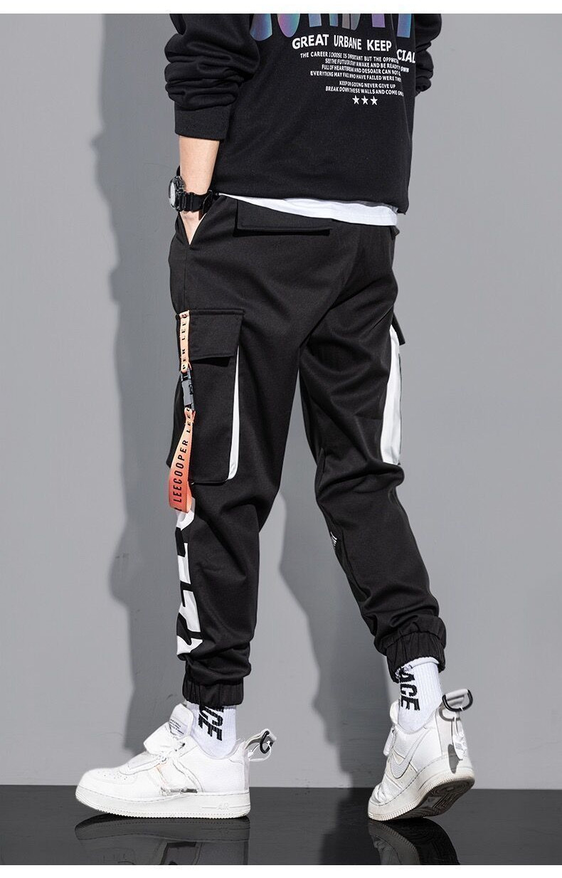 Plus Size for Men Plus Size Cargo Pants for Men Winter Velvet Korean ...