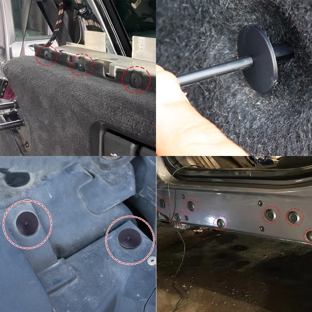 50 X YOU.S Original Bumper Expansion Rivets Fastening Clips For BMW X5 BMW X6