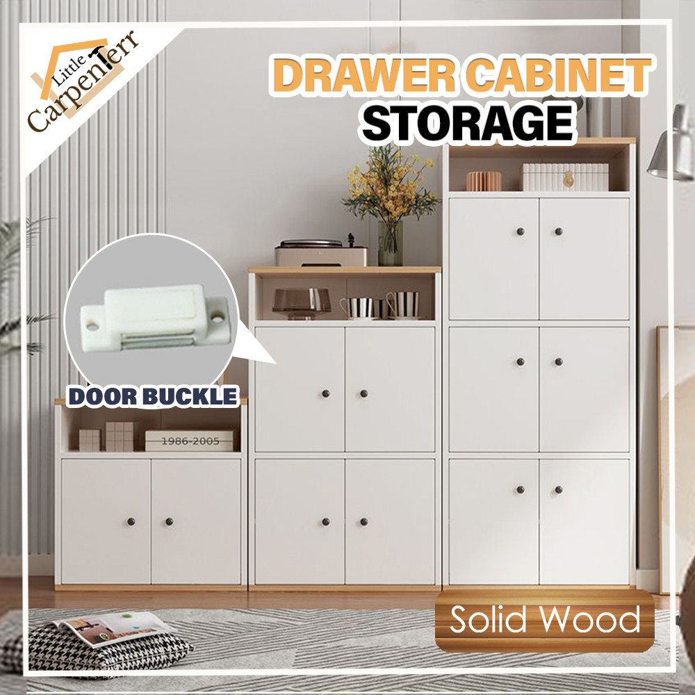 Little Carpenterr Wooden Drawer Cabinet Storage Rack Bookshelf Rak ...