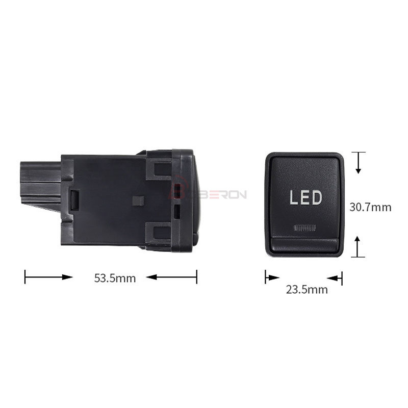 1PC Car LED Parking Radar Power Steering Wheel Heat Fog Light Switch Button Use For Nissan Navara New Sylphy 12 19 X Trail 14 20 I.147882195