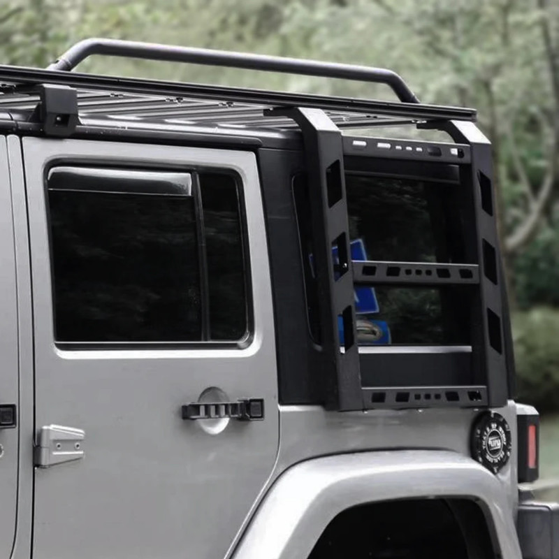 Offroad Steel car Roof Rack rail for Jeep wrangler JK Auto Luggage ...