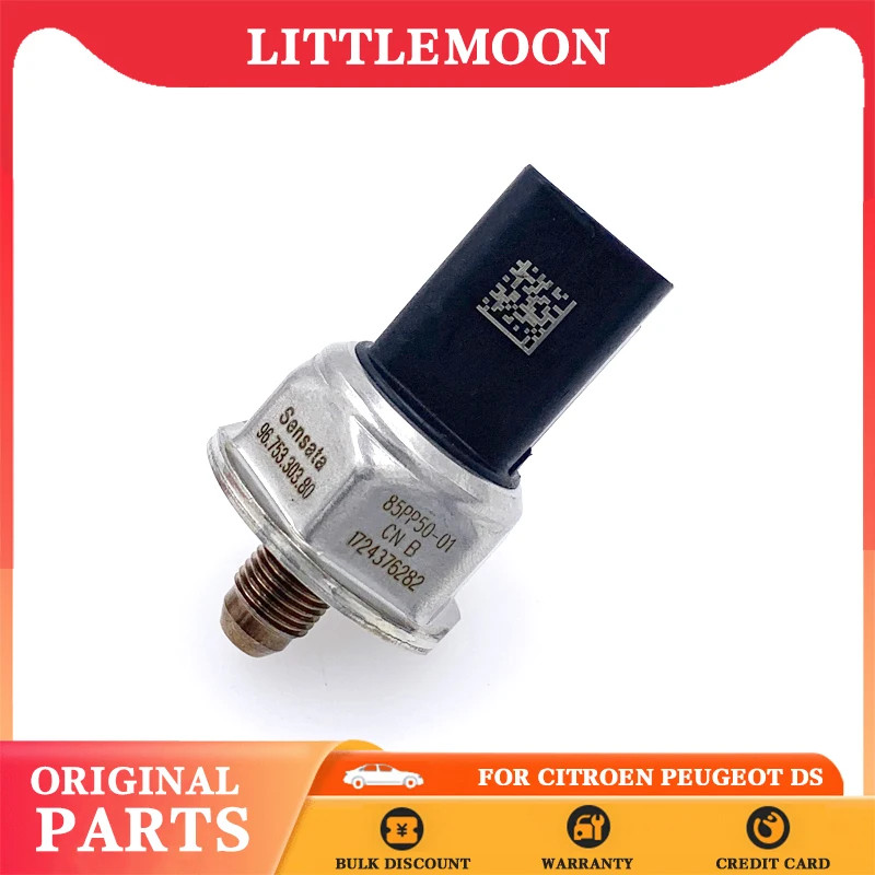 Original new gasoline high pressure sensor high pressure fuel rail ...