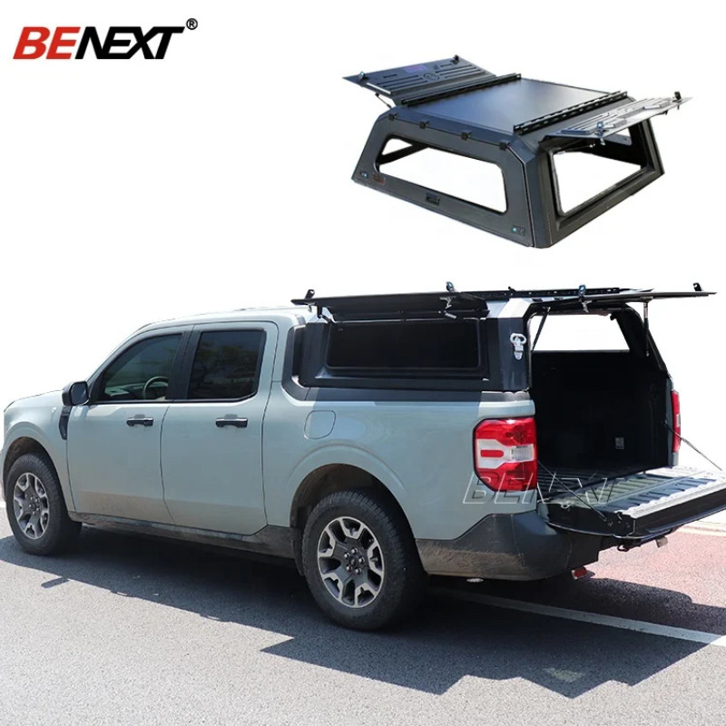 Truck Camper Black Canopy 4X4 Pickupk Truck Canopy Customizable for ...