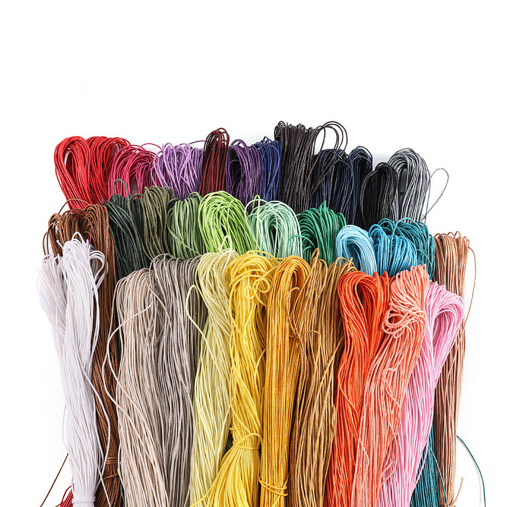Taiwan wax rope 1mm three-strand braided wax line environmentally ...