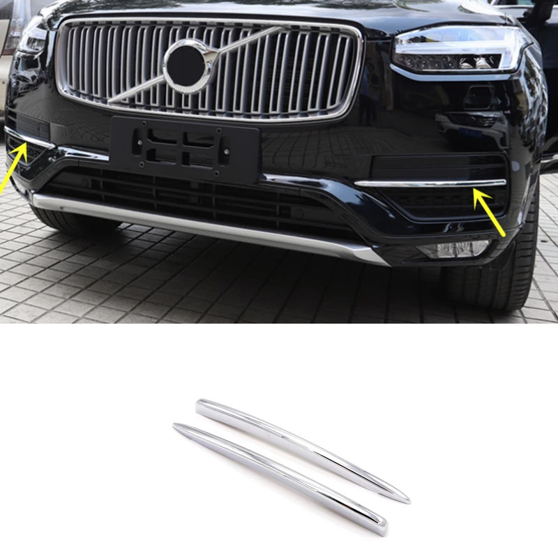 Car Accessories for Volvo XC90 2016 2017 2018 2019 ABS Chrome Front ...
