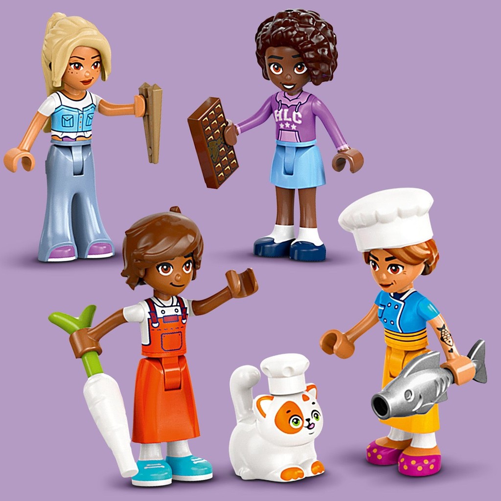 LEGO 42655 LEGO Friends Restaurant and Cooking School Building Toy Set ...