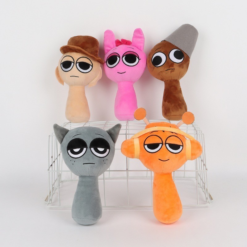 Rytanda Cute New Sprunki Plush Toy Sprunki Incredibox Plushie Doll ...