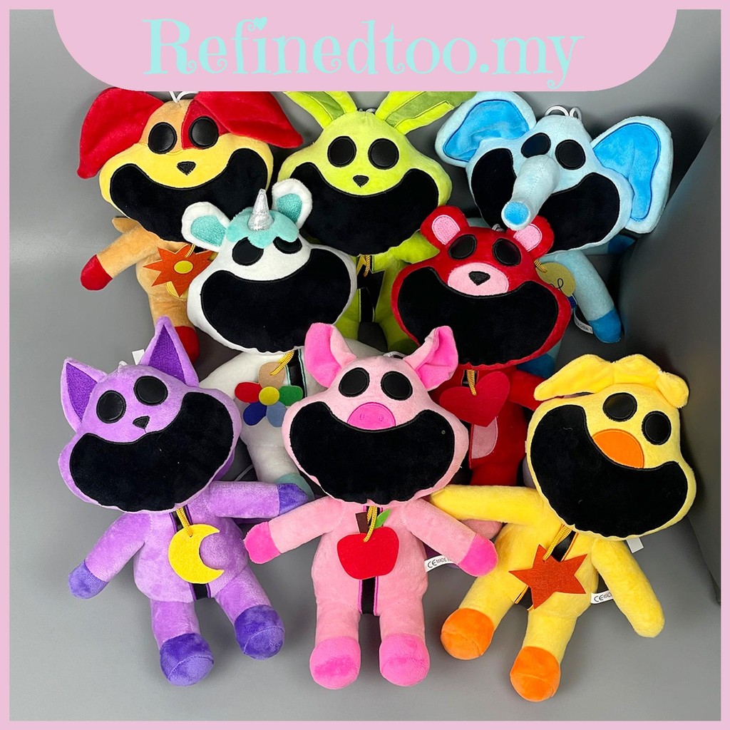 Critters Smiling Poppy Playtime Terrifying Plush Doll Children Gift ...